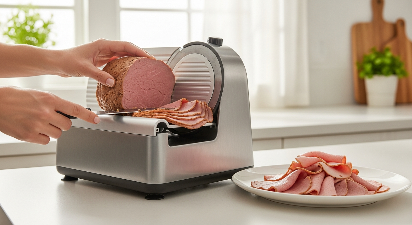 3 Compact Electric Meat Slicers for Effortless Keto Prep