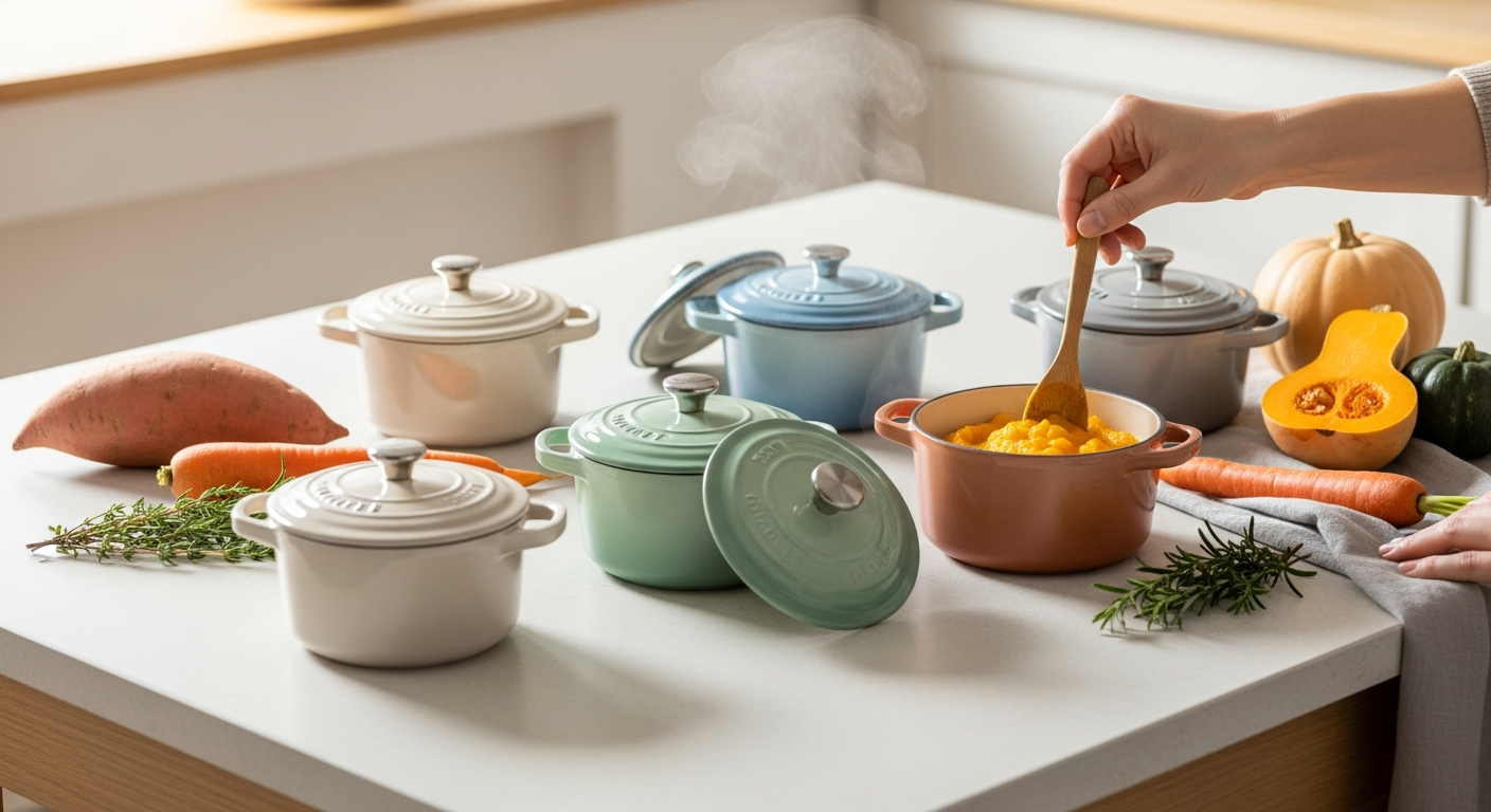 5 Mini Non-Toxic Dutch Ovens for Safe Baby Food Prep