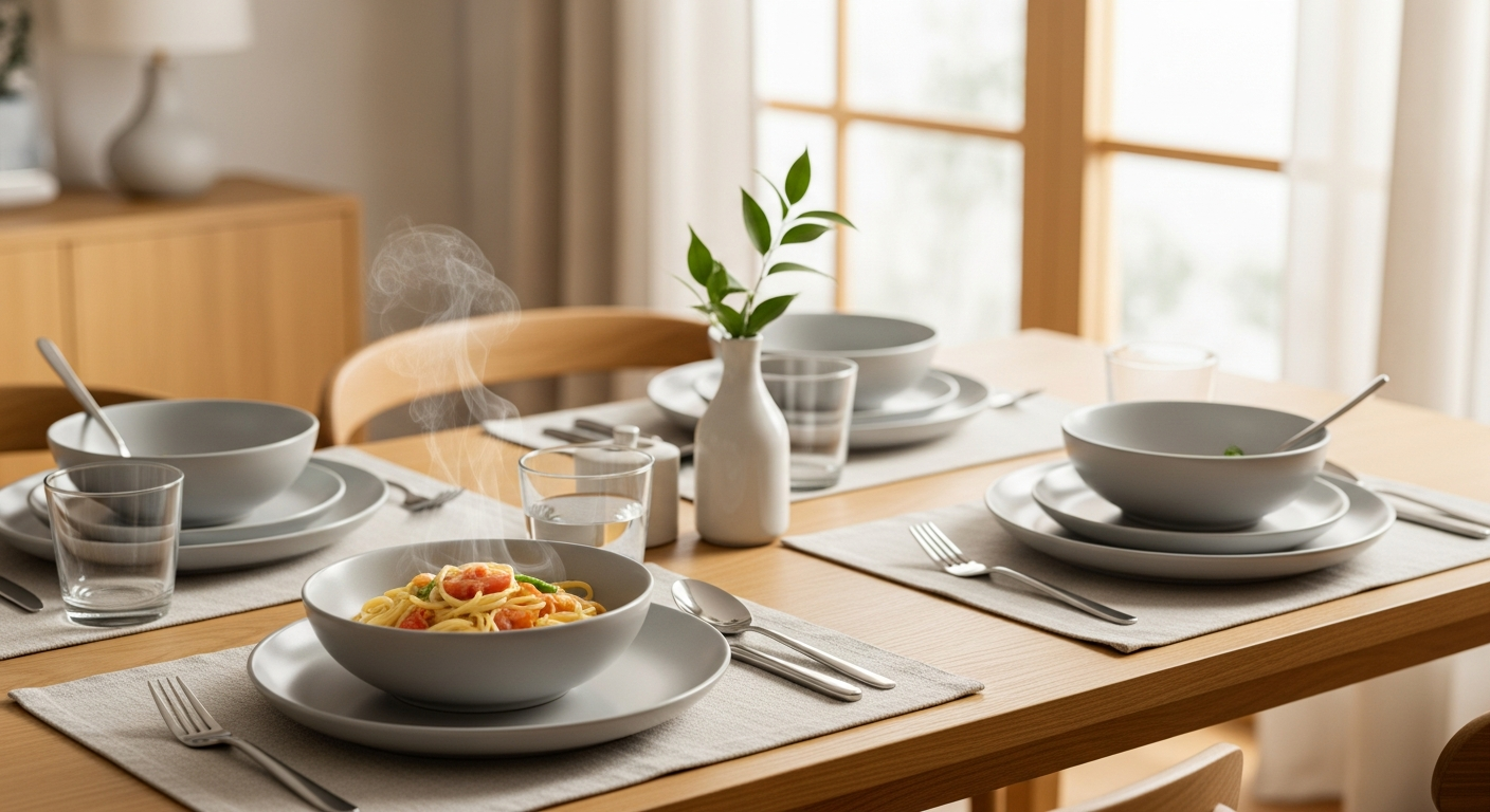 Easy Care Dinnerware Sets for New Cooks: Stop Stressing!